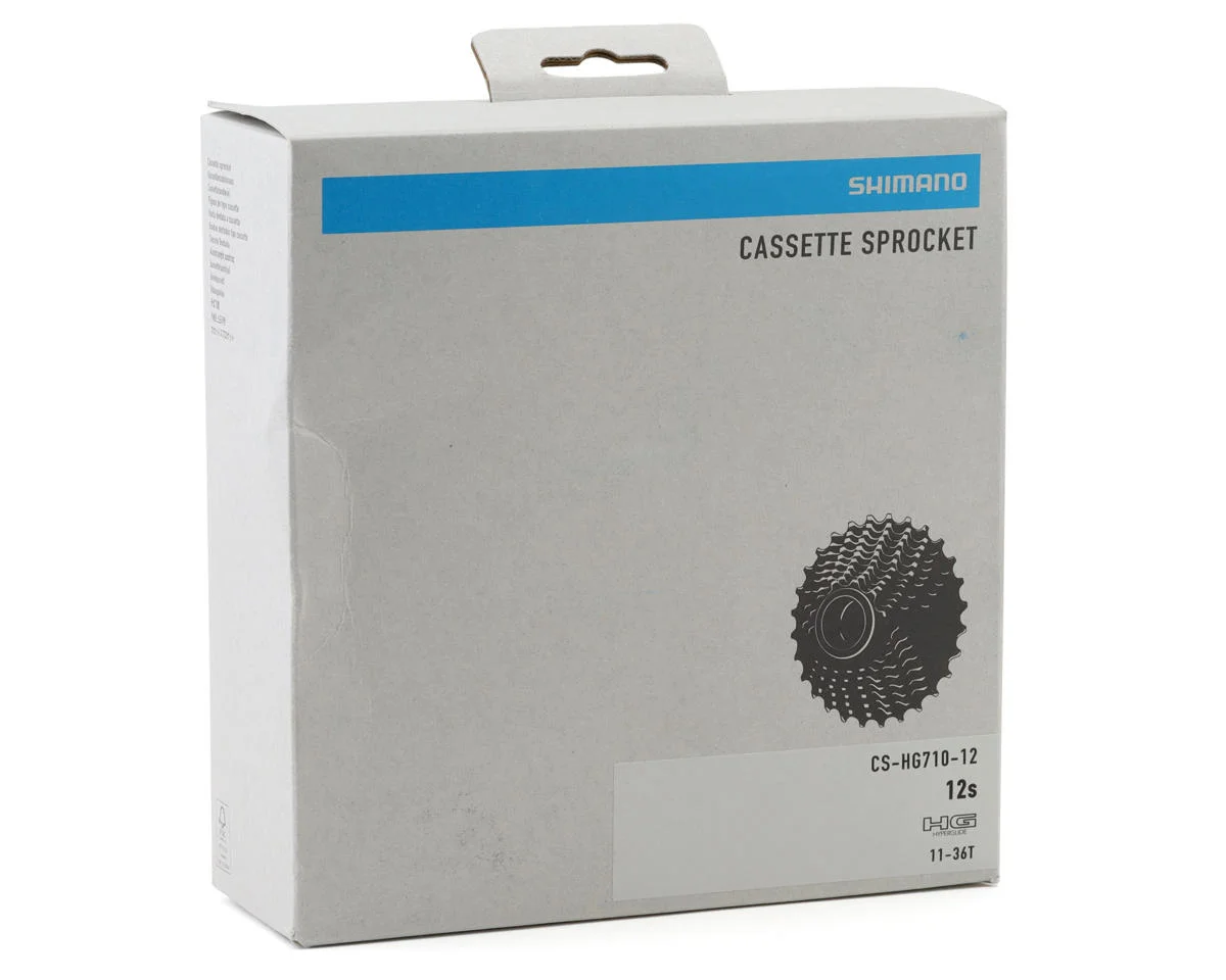 Shimano 105/GRX CS-HG710 Cassette (Silver) (12 Speed) (Shimano HG) (11-36T)